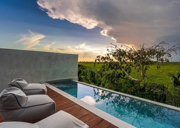 Beachfront 1br With Private Pool In Bahia Soliman Apartment Tulum