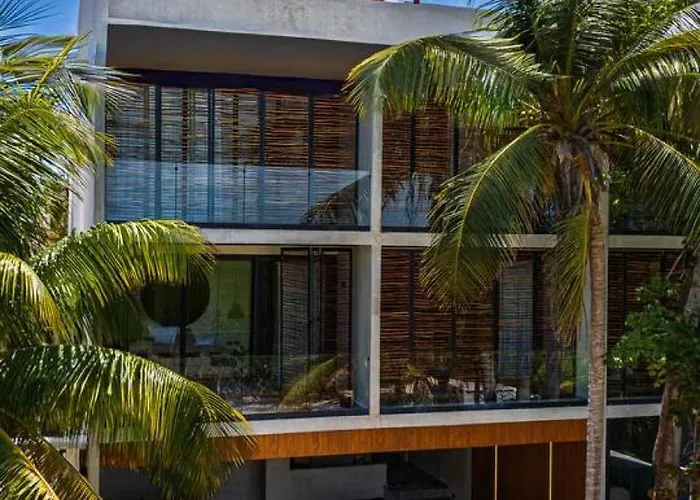 Beachfront 1br With Private Pool In Bahia Soliman Apartment