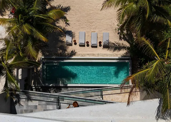 Beachfront 1br With Private Pool In Bahia Soliman Apartment
